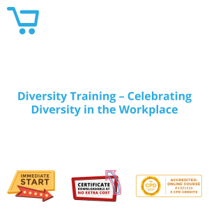 Diversity Training - Celebrating Diversity in the Workplace - Distance Learning CPD #1001626