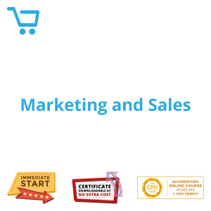 Marketing and Sales - eBook CPD #1001296