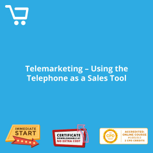 Telemarketing - Using the Telephone as a Sales Tool - eBook CPD #1001013